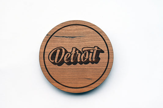 Detroit Street Art Coaster