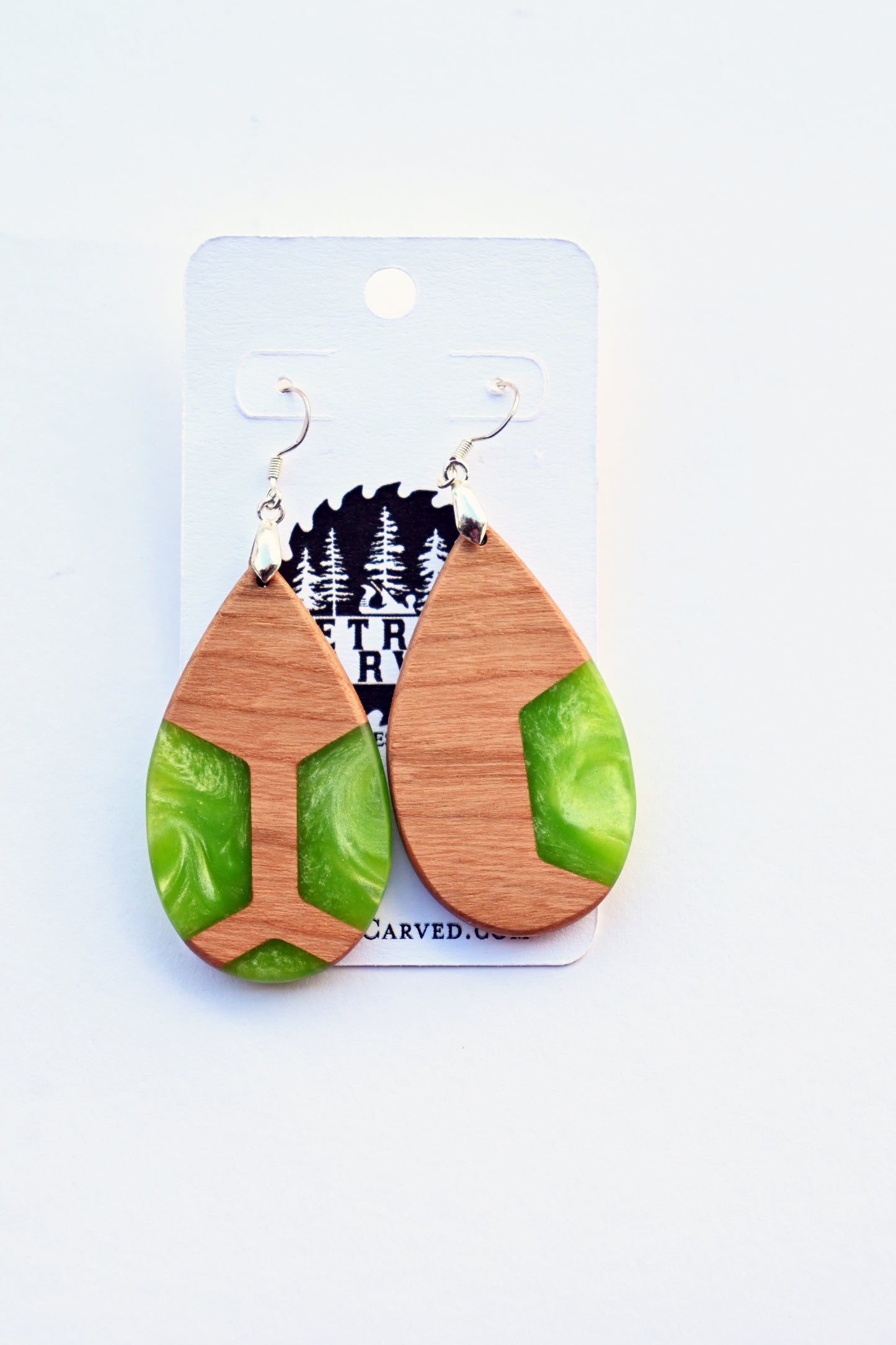 Teardrop Resin Earring