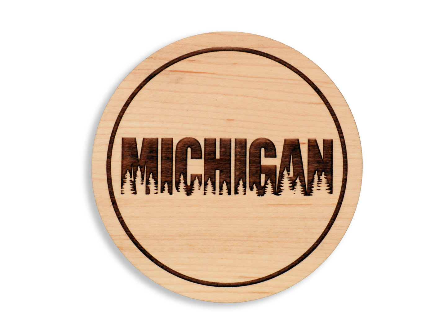 Michigan Forest Circle Coaster