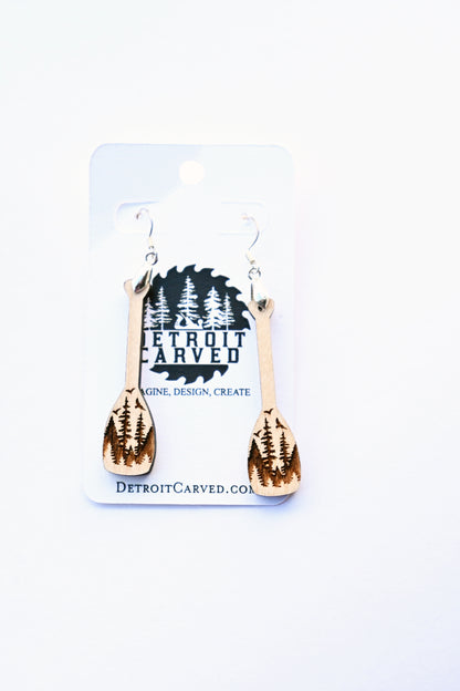 Forest Oars Earrings