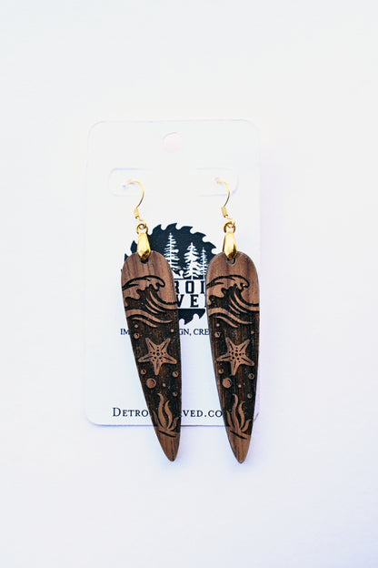 Lake Spike Earring