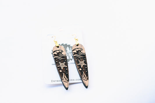 Lake Spike Earring