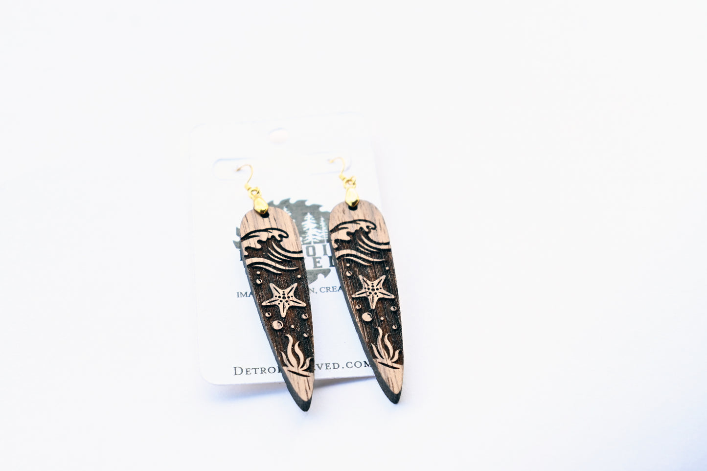 Lake Spike Earring