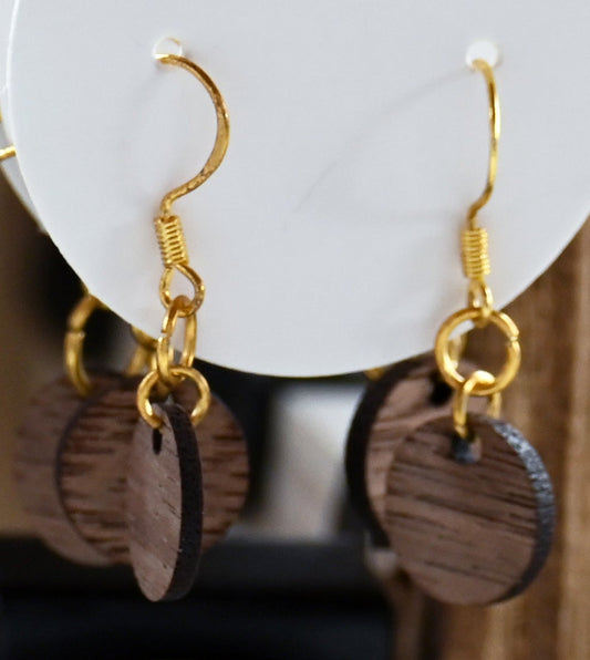 Circle Drop Earrings