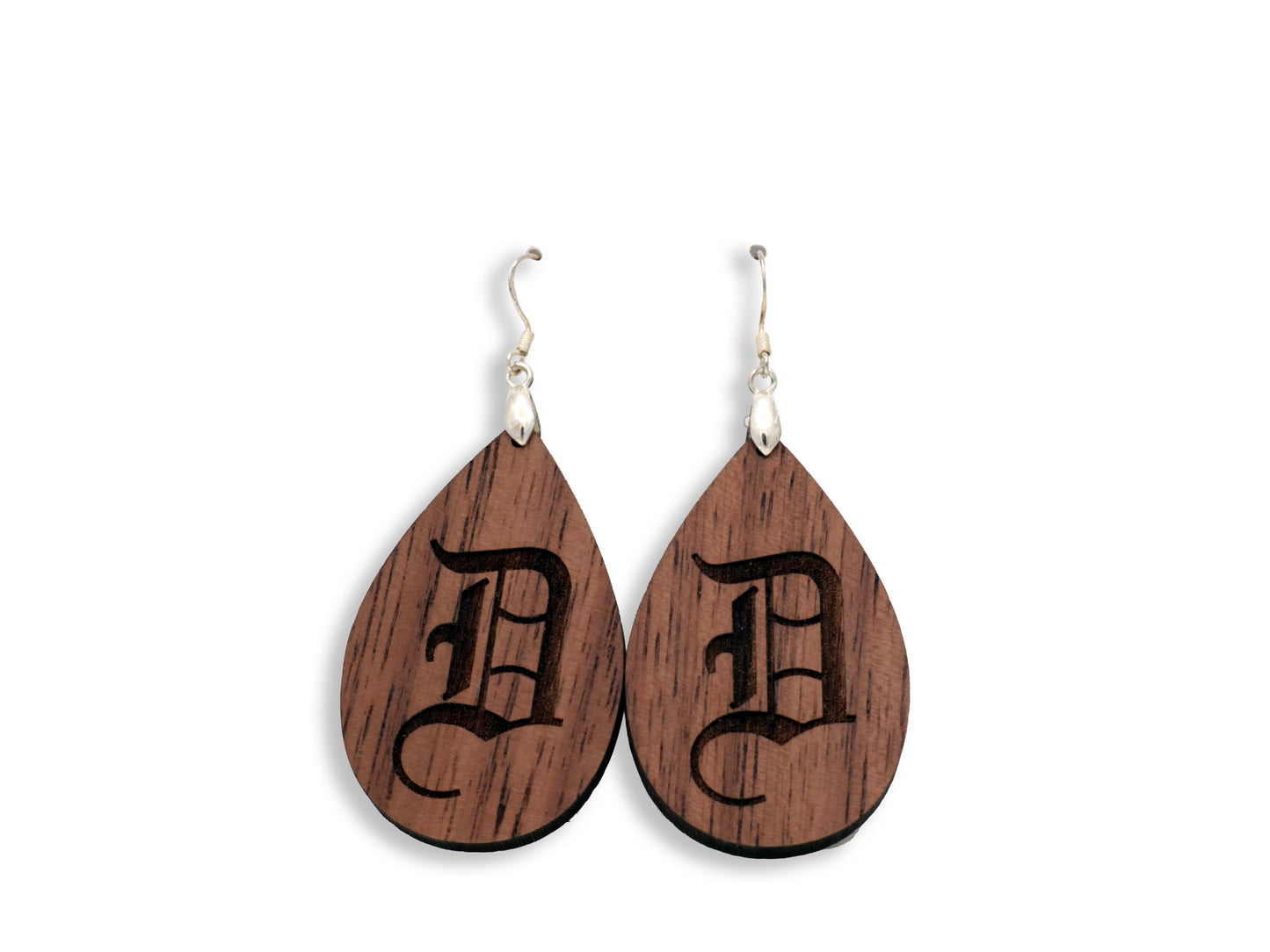 Detroit D Earrings