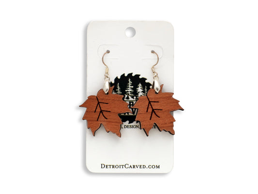 Maple Leaf Earrings