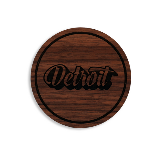 Detroit Street Art Coaster