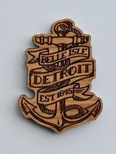 Belle Isle Anchor Magnet