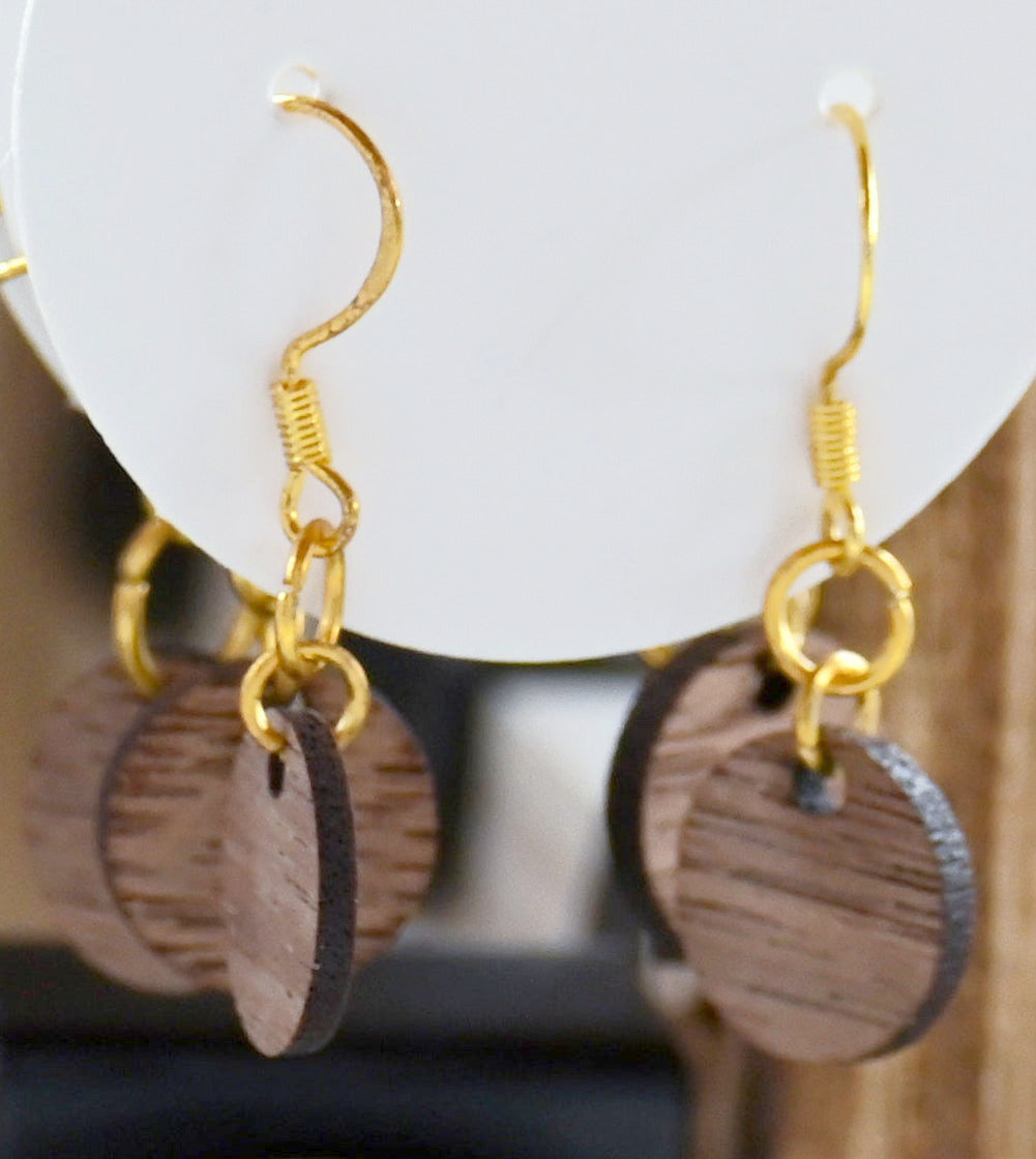 Circle Drop Earrings