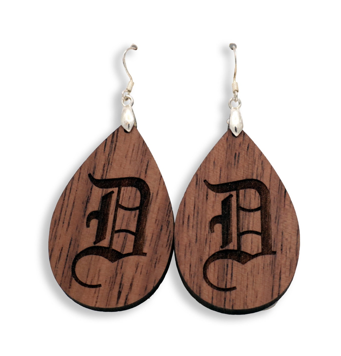 Detroit D Earrings