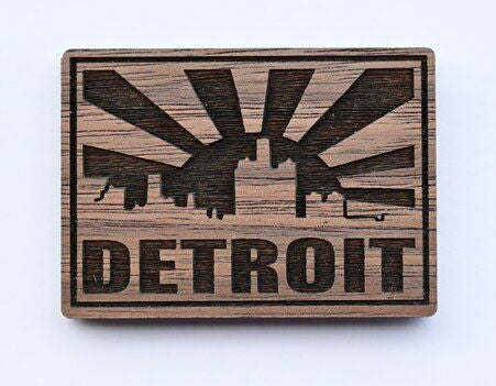 Detroit Sunrise Magnet