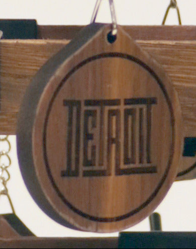 Detroit Techno Keychain
