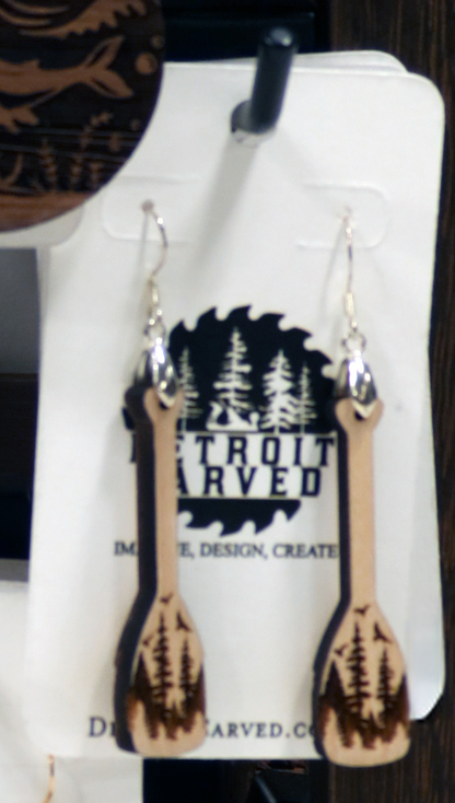 Forest Oars Earrings