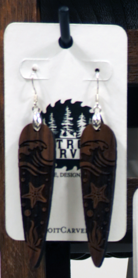 Lake Spike Earring