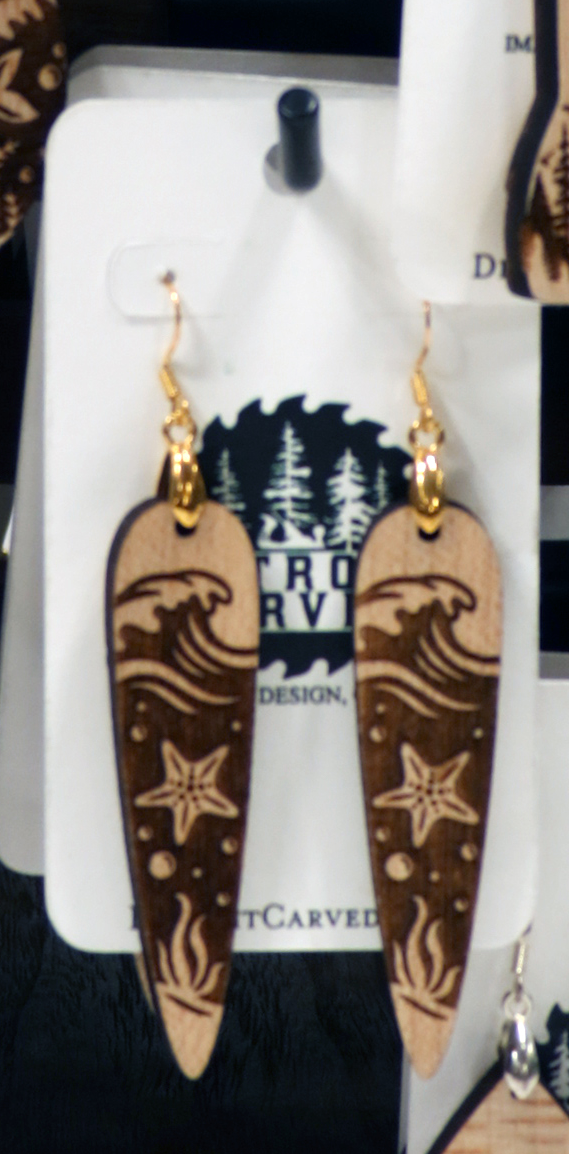 Lake Spike Earring