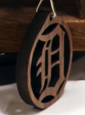 Old English D Keychain