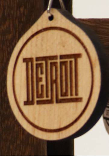 Detroit Techno Keychain