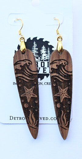 Lake Spike Earring