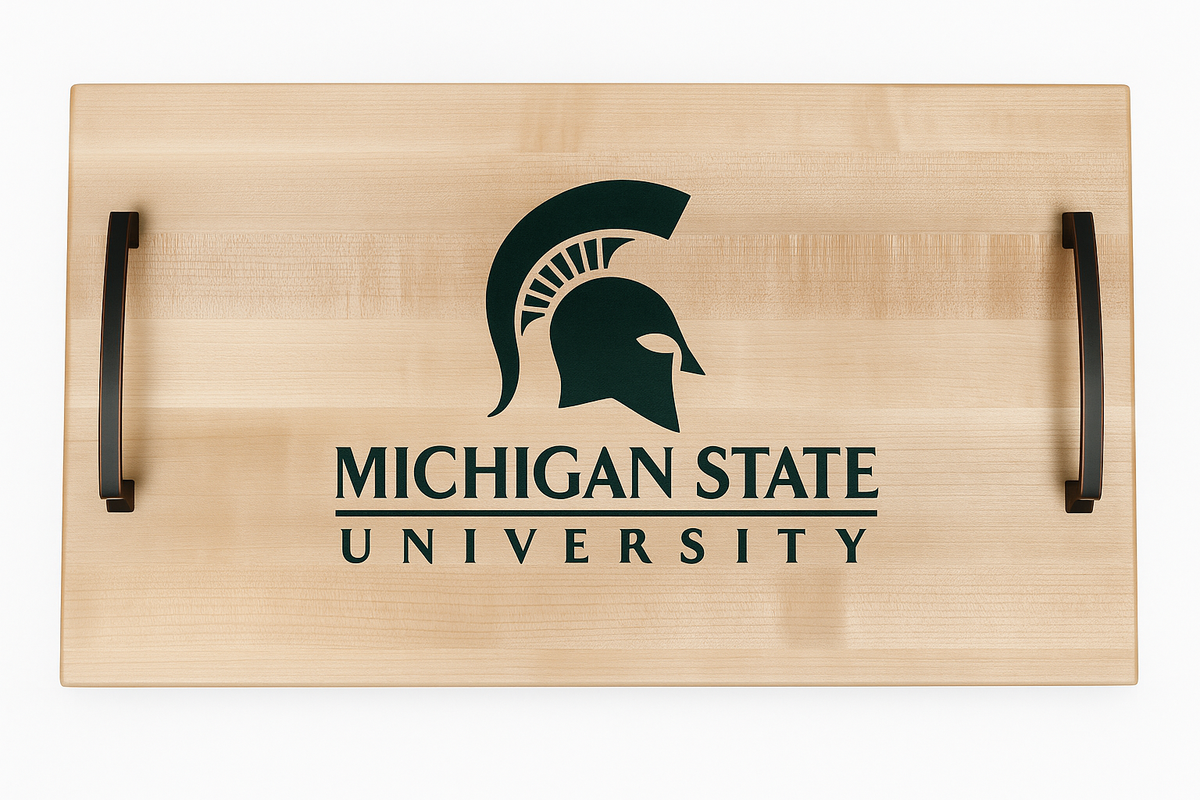 Michigan State University Serving Tray