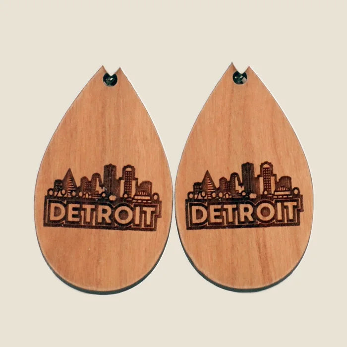 Detroit Blocked Earrings